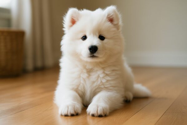 サモエド子犬を迎える際の注意点