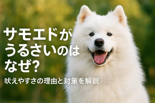 サモエドはなぜこんなにうるさい？原因と今すぐできる改善策