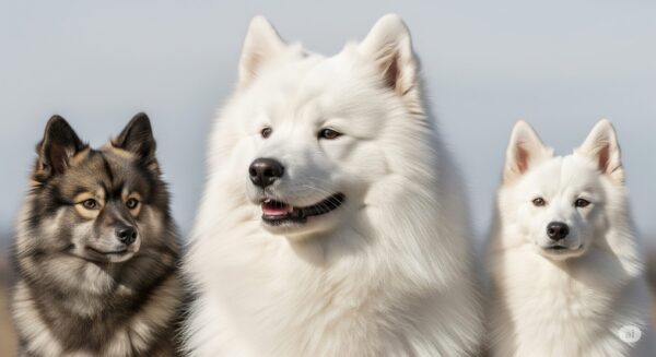 サモエドと似た犬種との見分け方