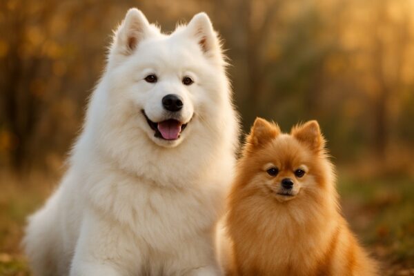 サモエドとポメラニアンのルーツと飼いやすさ